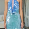 Summer Women Halter Neck Party Dress